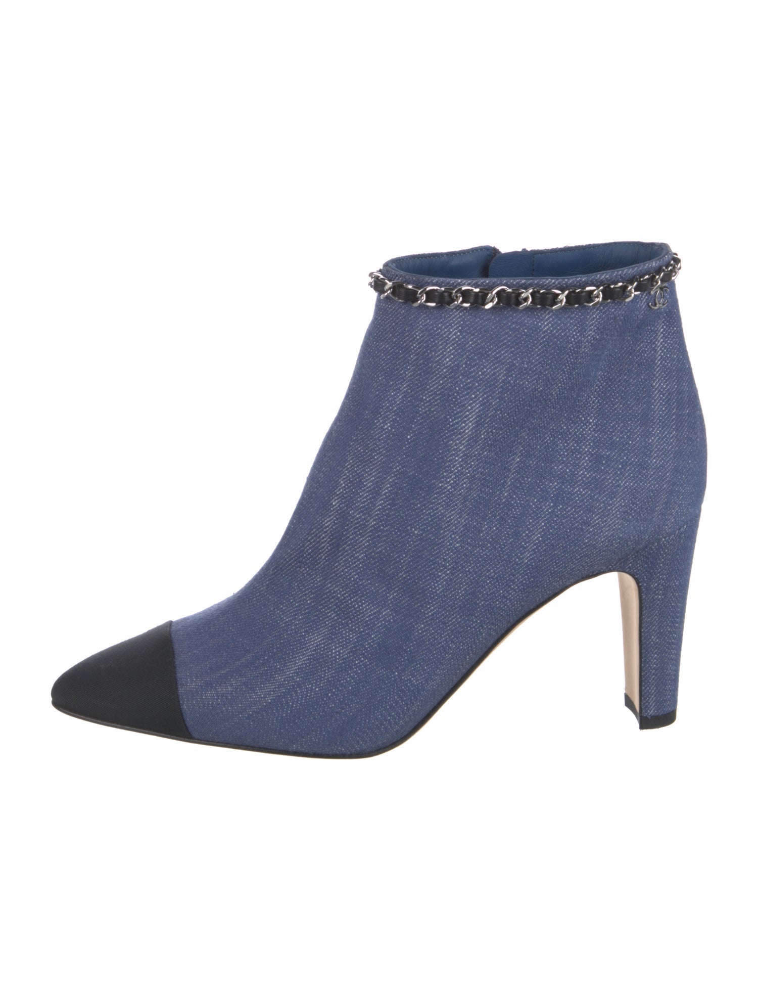 Chanel 2020 Interlocking CC Logo Boots